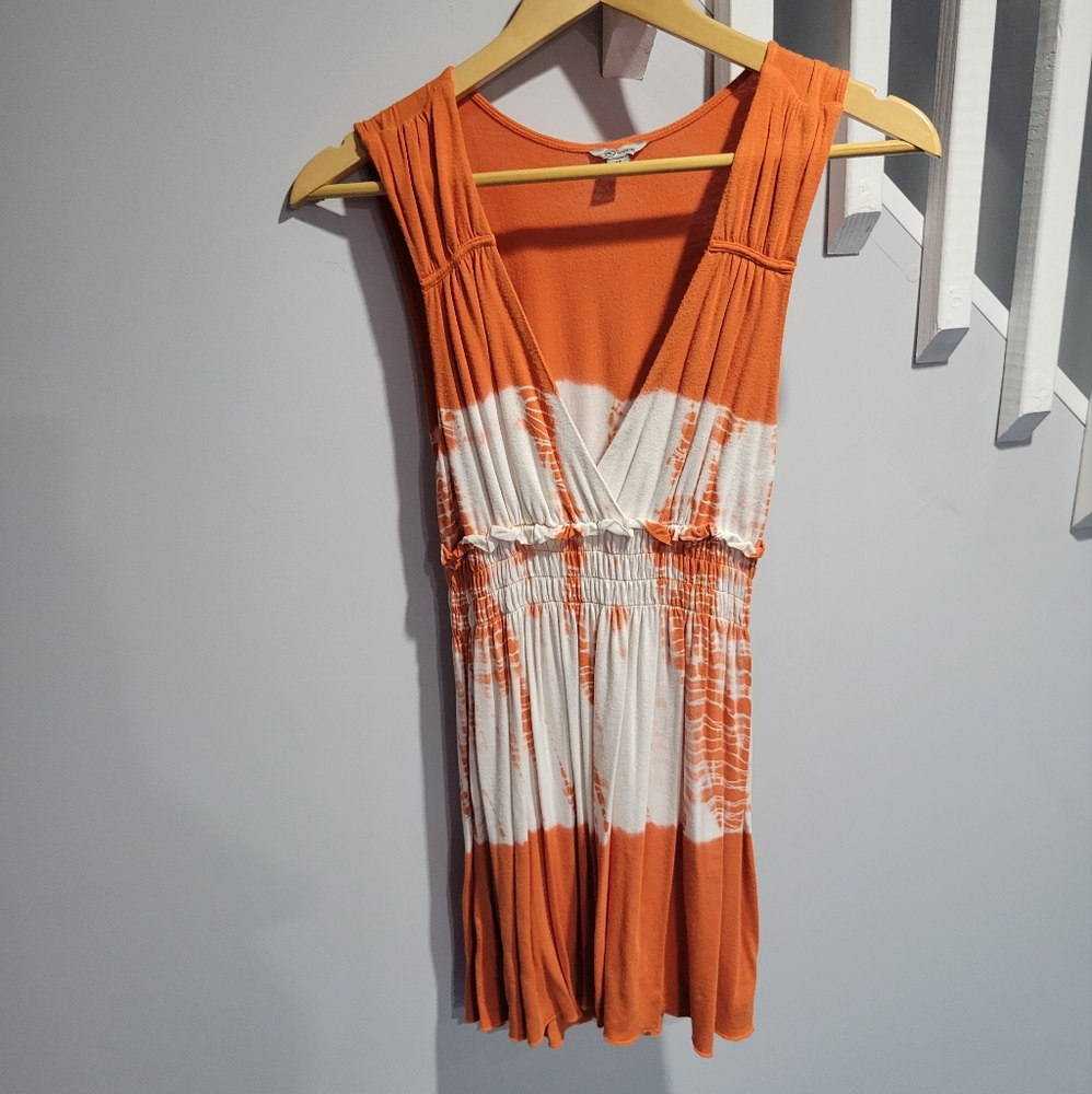 Guess Tie Dye Tunic Top, size medium